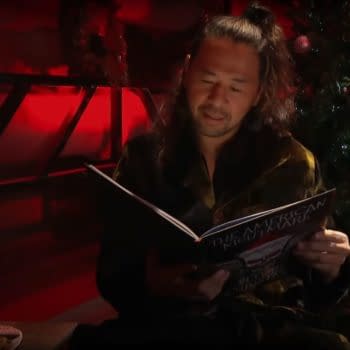 Shinsuke Nakamura reads on WWE Raw